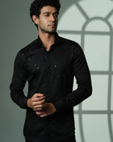 Black Half Arrow Shirt