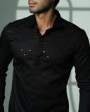 Black Half Arrow Shirt