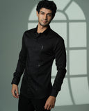 Black Arrow Panel Shirt