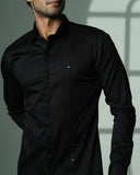 Black Arrow Panel Shirt