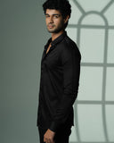 Black Arrow Sleeve Shirt
