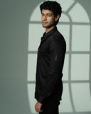 Black Arrow Sleeve Shirt