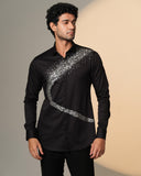 Black Galaxy Curve Shirt