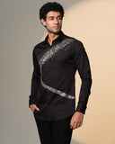 Black Galaxy Curve Shirt