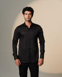 Black Sally Curve Shirt