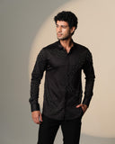 Black Sally Curve Shirt