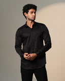 Black Sally Curve Shirt