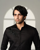 Black Horse Shoulder Shirt