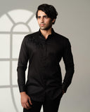 Black Horse Shoulder Shirt