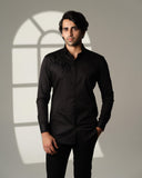 Black Horse Shoulder Shirt