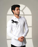 White Horse Shoulder Shirt
