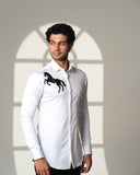 White Horse Shoulder Shirt