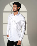 White Slant Sally Shirt