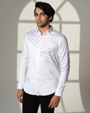 Blue Slant Sally Shirt
