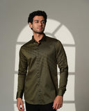 Olive Slant Sally Shirt