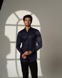 Navy Arrow Chest Shirt