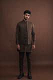 Mocha Embroidered Bandi