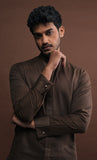 Mocha Kurta and Pajama set