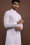 White Kurta Pajama Set