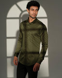 Olive Slant Sally Shirt
