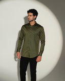 Olive Slant Sally Shirt
