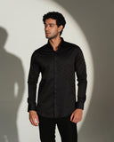 Black Slant Sally Shirt