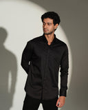 Black Slant Sally Shirt