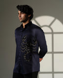 Navy Scorpion Shirt