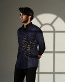 Navy Scorpion Shirt