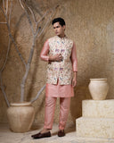 Jungle Jaal Jacket Kurta Set