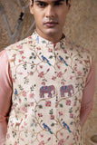Jungle Jaal Jacket Kurta Set
