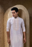 Ivory Hand Embroidered Kurta Set