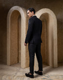 Black Embellished Tuxedo