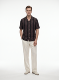 The "Easy Is Right Triarch" Cuban Collared Shirt