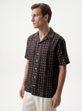 The "Easy Is Right Triarch" Cuban Collared Shirt