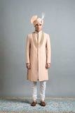 Hridaan Peach Sherwani