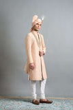 Hridaan Peach Sherwani