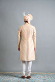 Hridaan Peach Sherwani