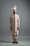 Veer Rose Gold Sherwani