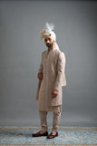 Veer Rose Gold Sherwani