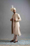 Aryaveer Beige Sherwani