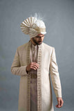 Aryaveer Beige Sherwani