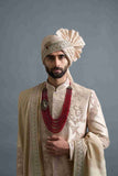 Yuvraj Beige Sherwani