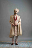 Yuvraj Beige Sherwani