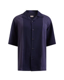 NAVY PANELLED SHIRT