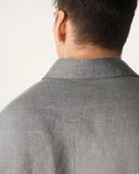 CONCRETE LINEN UTILITY SHIRT