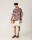 HOUNDSTOOTH LINEN