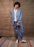 DENIM OVERLAYER SHIRT