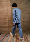 DENIM OVERLAYER SHIRT
