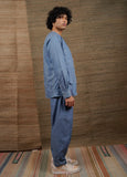 DENIM OVERLAYER SHIRT